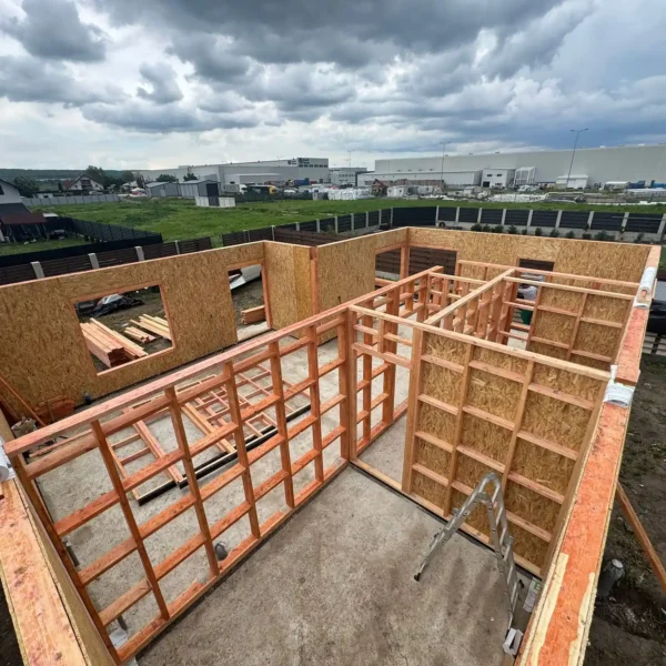 Casa Pe Structura Din Lemn Si Panouri SIP HappySIp Arges 6