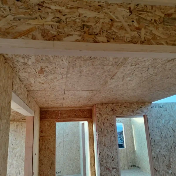 Casa Pe Structura Din Lemn Si Panouri SIP Realizata De Happy Home Corporation Pe Piloni 8