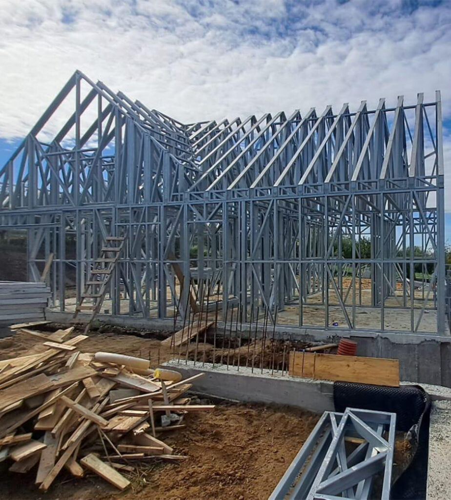 Case Pe Structura Metalica